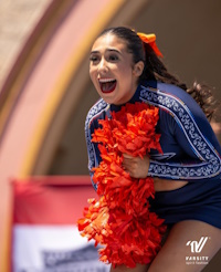 Cheerleader Cheering